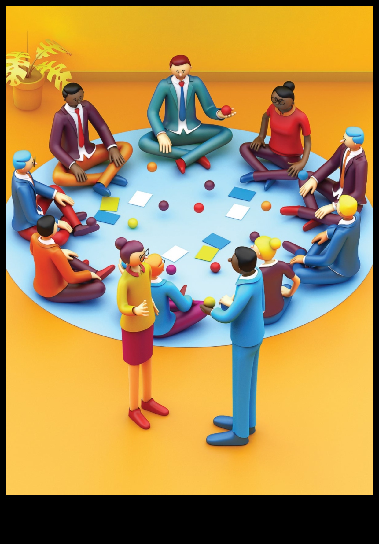 Sadarbības radošums: vieda elektronika komandas darba vidēm