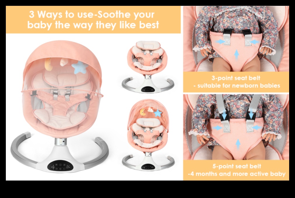 Sweet Swings: droša un relaksējoša mazuļu izklaide