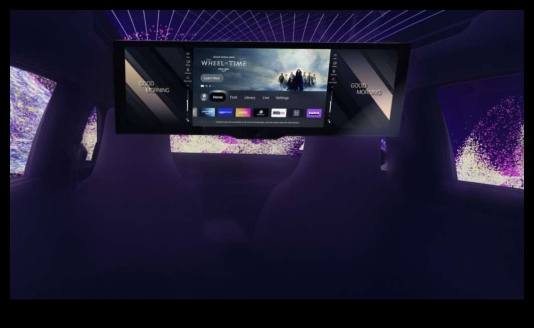 Viedie ekrāni uz riteņiem: automašīnā iebūvēta displeja elektronika maksimālai ērtībai