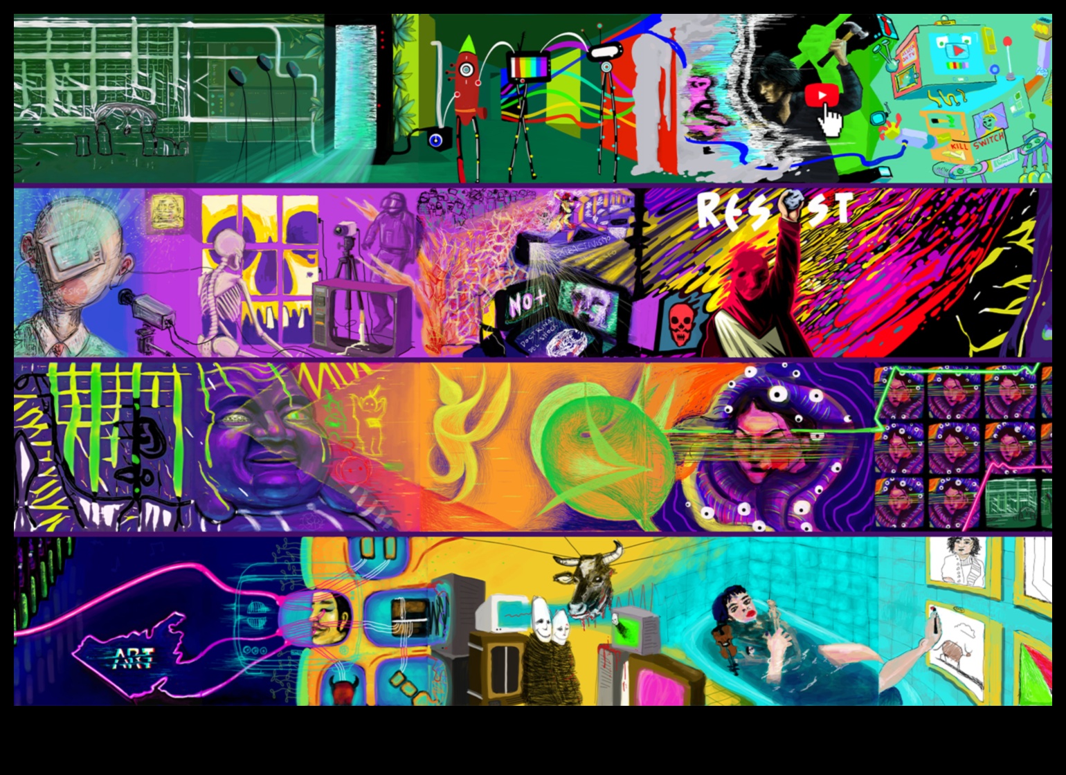 Blokķēdes simfonija: mākslinieciskās vīzijas un tehniskās precizitātes harmonizēšana