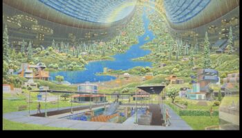 Ilgtspējīgu perspektīvu izstrāde: māksla, izmantojot dažādus zaļās tehnoloģijas objektīvus